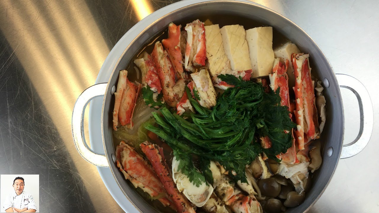 Kani Suki Nabe With Alaskan King Crab Legs | Sent From Fan | Hiroyuki Terada - Diaries of a Master Sushi Chef