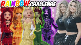 RAINBOW CHALLENGE cu GEMENELE pe *DTI* UN OUTFIT PENTRU FIECARE CULOARE DIN CURCUBEU