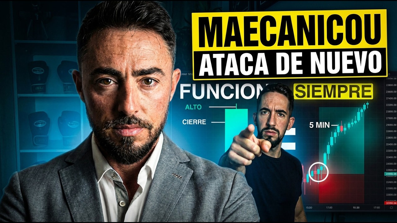 MAECANICOU nos sorprende de nuevo con una Estrategia que NO ES CRT