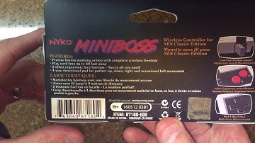 Nyko miniboss wireless controller unboxing