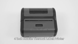 ZYWELL----4inch Mobile Thermal Label Printer 430B，Label and receipt printing all in one