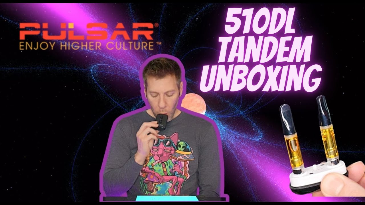 Pulsar Vaporizers 510DL Tandem Unboxing