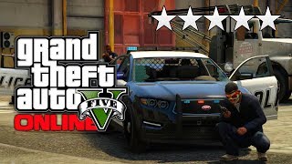 GTA 5 Online: How To Get An INSTANT 5 Star Wanted Level Tutorial! (GTA V)