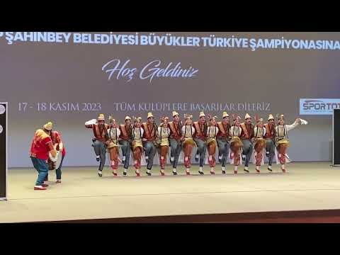 Gaziantep Halk Oyunları. Türkiye halk oyunları şampiyonluğu Gaziantep 2023