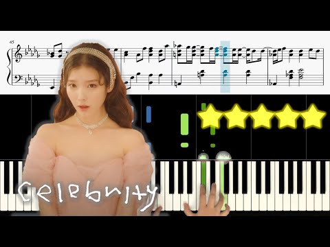 IU (아이유) - Celebrity 🎹《Piano Tutorial》 ★★★★★