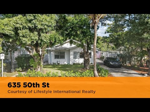 635 50th St, West Palm Beach, FL home video tour