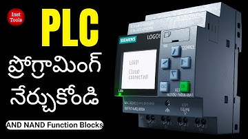 Learn PLC Programming with Function Block Diagrams (AND NAND Gates)