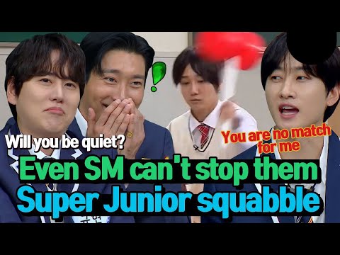 (50 minutes) Super Junior is bickering like they're breathing! #SuperJunior