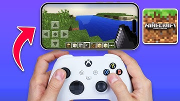 How to Play Minecraft PE Bedrock (MOBILE) with an Xbox Controller (EASY 2025 Setup)