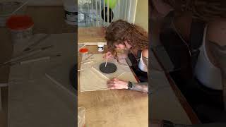 Мастер класс по сграффито на глине | керамика | ручная лепка тарелки