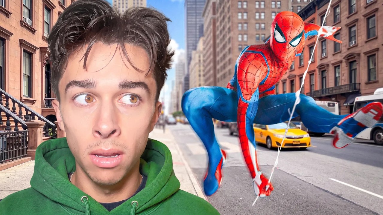 How To Recreate Spider Man At Home