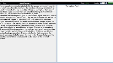 Speed Passage 30 WPM  - GCCTBC Universal Typing Master