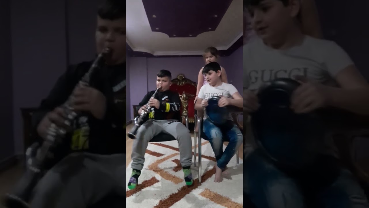 primul nostru vlog cu tarabana și clarinet😁