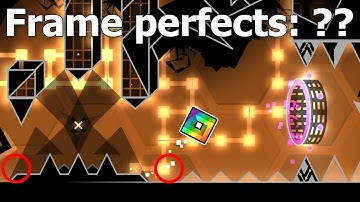 Hard Machine with Frame Perfects counter — Geometry Dash