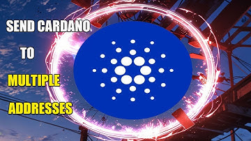 Cardano MultiSender: How to send Cardano or Cardano tokens to multiple addresses