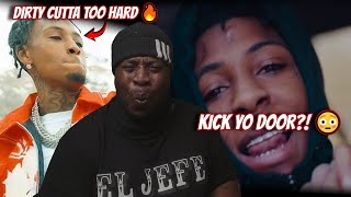 Unk Reacts: NBA YoungBoy – Kick Yo Door & Dirty Cutta 😳 | MalReactTV Reaction