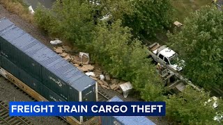 Thieves target freight train cargo on Chicago's West Side, Union Pacific officials say