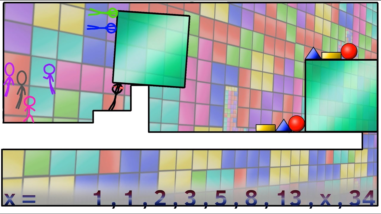 Computer Tower Math The Colorful Math Tower part 2 - YouTube