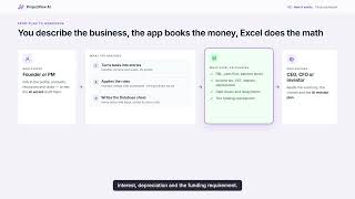 ProjectFlow AI Tutorial #1 — From Project Plan to Financial Model