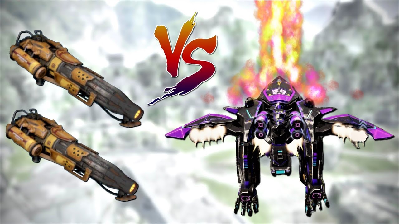 [WR] Ember VS Dragon Breath (Ao Jun) - Damage Comparison | War Robots Test Server