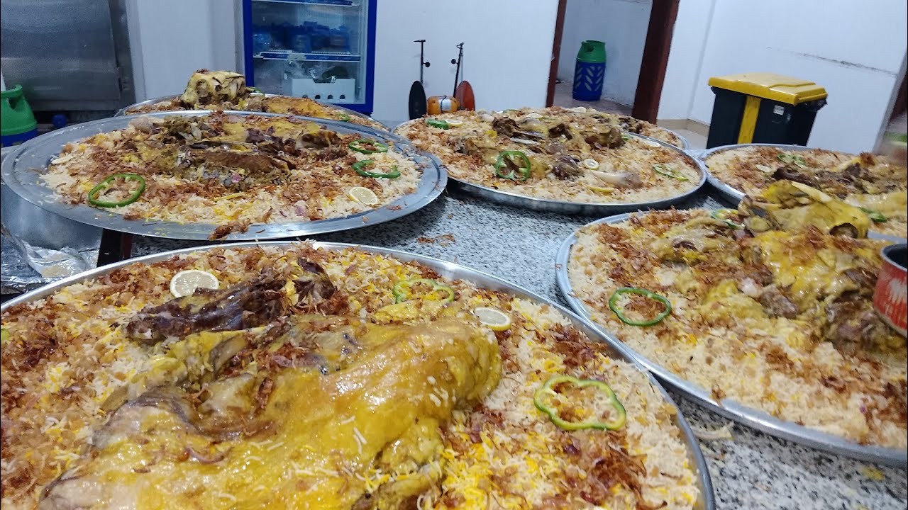 Waw especially arabic big mandi laham/big mandi mutton rice 🍚🍚