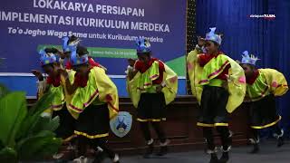 LITERASI 'TARIAN BURUNG PUYUH'  OLEH  SISWA/SISWI SDI DANGA
