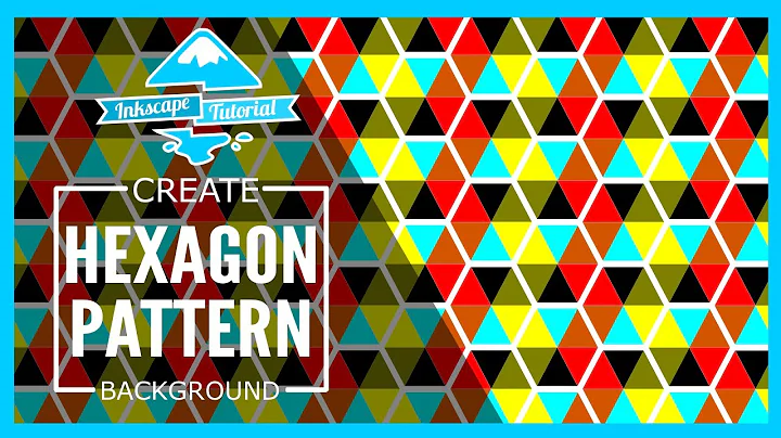 Inkscape Tutorial For Beginners: How To Create A Geometric Seamless Vector Pattern Episode 1