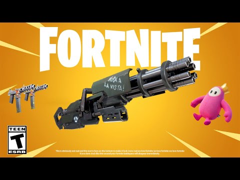 アップデートで遂にミニガンが来た！【フォートナイト / Fortnite】