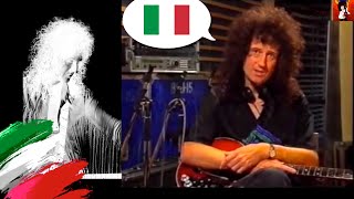 Brian May e la sua red special (1992) - "PARLA" in ITALIANO!