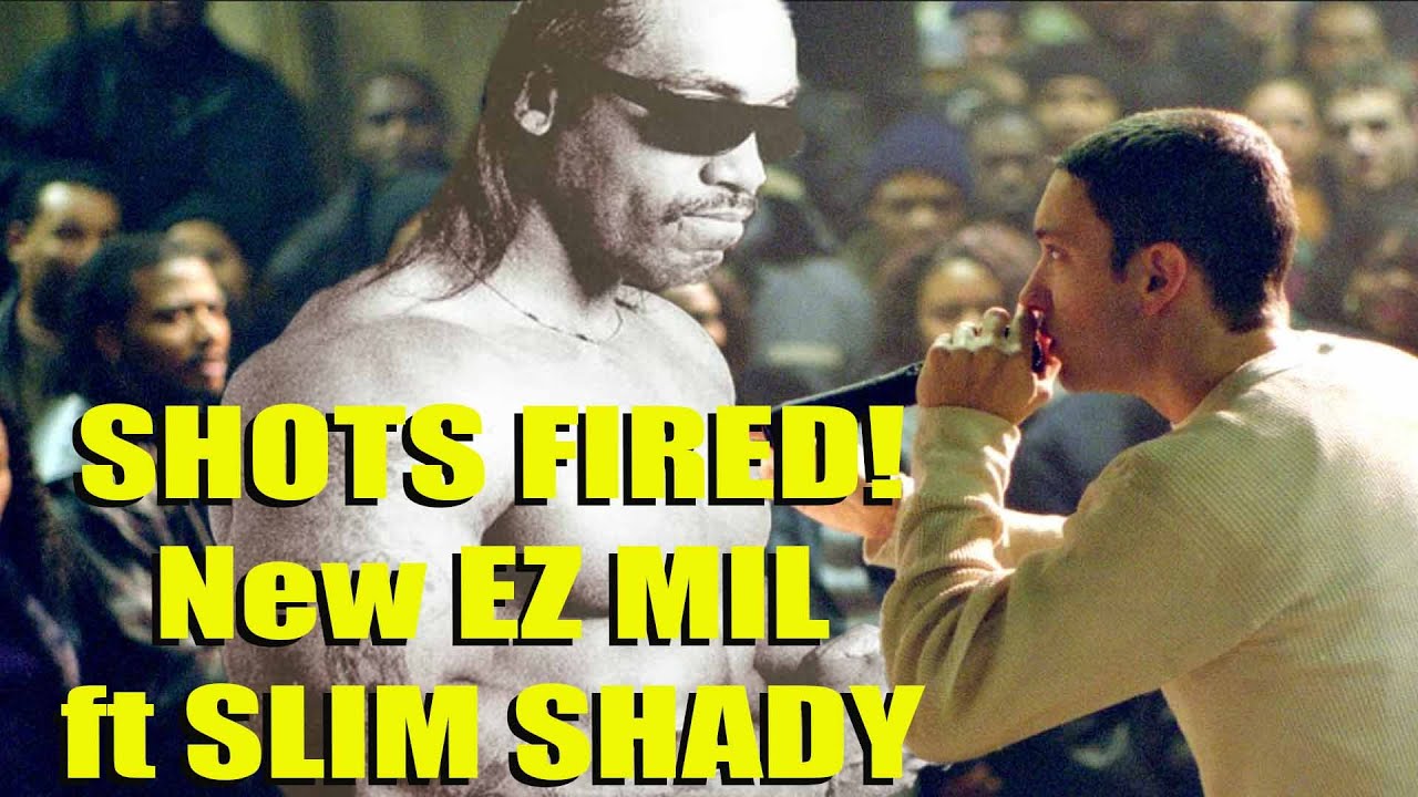 Drunk Guy Reacts to EZ Mil! SLIM SHADY is BACK with a Message for Melle