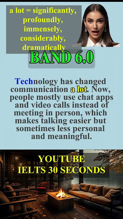 IELTS SPEAKING PART 1 BAND 5, BAND 6 VS BAND 7  | TECHNOLOGY TOPIC