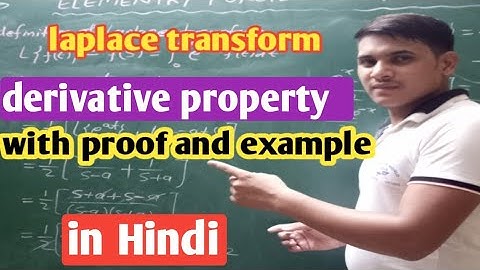 derivative property in laplace transform#laplace_transformations #engineeringmathematics #laplace