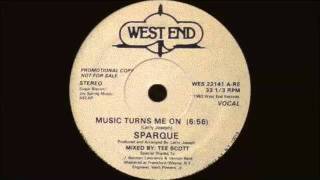 Sparque - Music Turns Me On (West End Records 1982) - YouTube