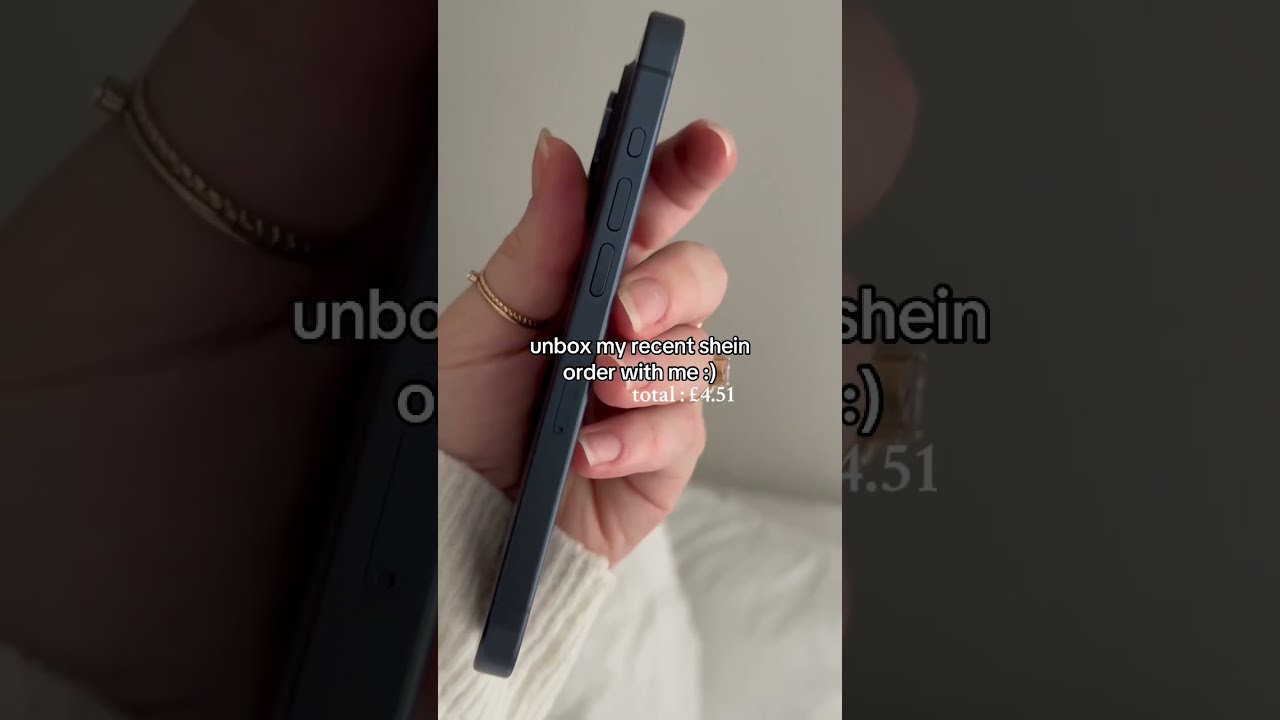 Unbox My Shein Order With Me Foryou Smartphone Unboxing Iphone Sheinhaul