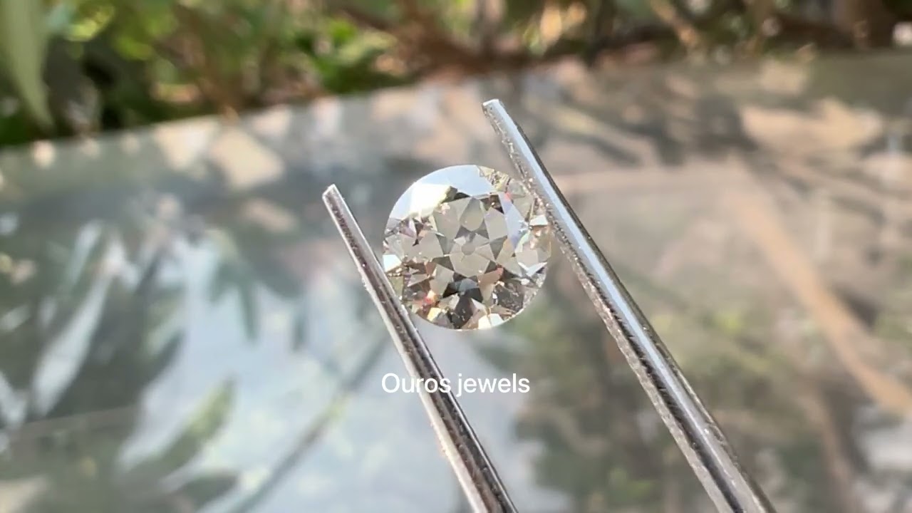 1.01 Carat  OEC Round Cut Lab Diamond 