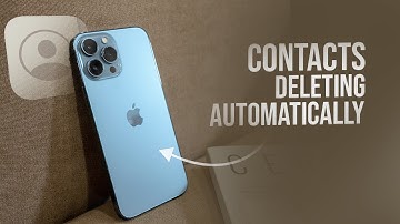 Why My Contacts are Deleting Automatically on iPhone (explained)