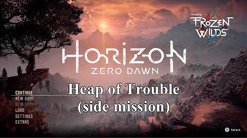 Gaming-ly Incorrect: Horizon Zero Dawn, Heap of Trouble (side quest) (G.P.T. w/ No commentary)