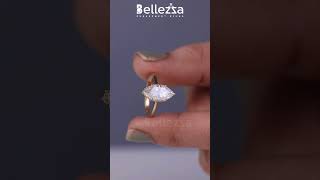 Marquise Cut Solitaire Engagement Ring