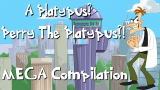 Doofenshmirtz “A Platypus? PERRY THE PLATYPUS?!” MEGA Compilation