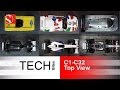 Evolution of race cars 13  top view  sauber f1 team