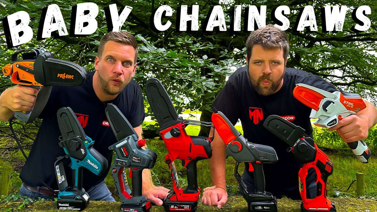 Мини-топоры с бензопилой: Milwaukee, Makita, STIHL, Husqvarna, ALKO, Pellenc, Yardforce