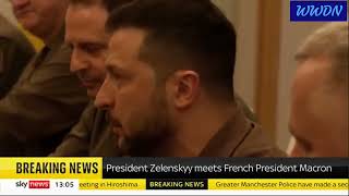 'Ukraine's  Volodymyr Zelenskyy's visit to G7 Summit in Japan is a 'game changer'- French president