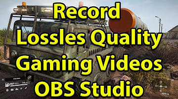 How to Record Lossless Gaming Videos in OBS Studio