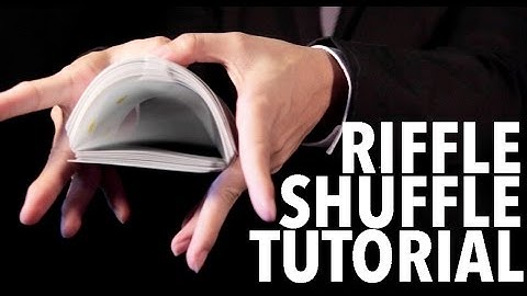 Cardistry for Beginners: Shuffles - Riffle Shuffle Tutorial
