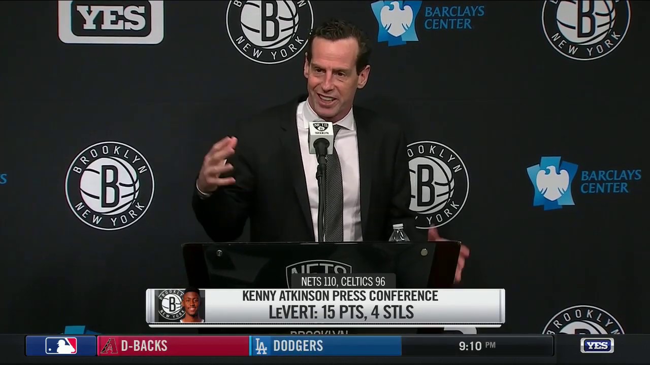 Kenny Atkinson on Nets' big win over Celtics YouTube