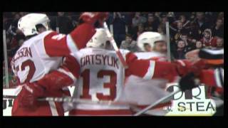 Johan Franzens Knock Down Of Montador Down After His Rat Cheap Stot Jan 8 2012