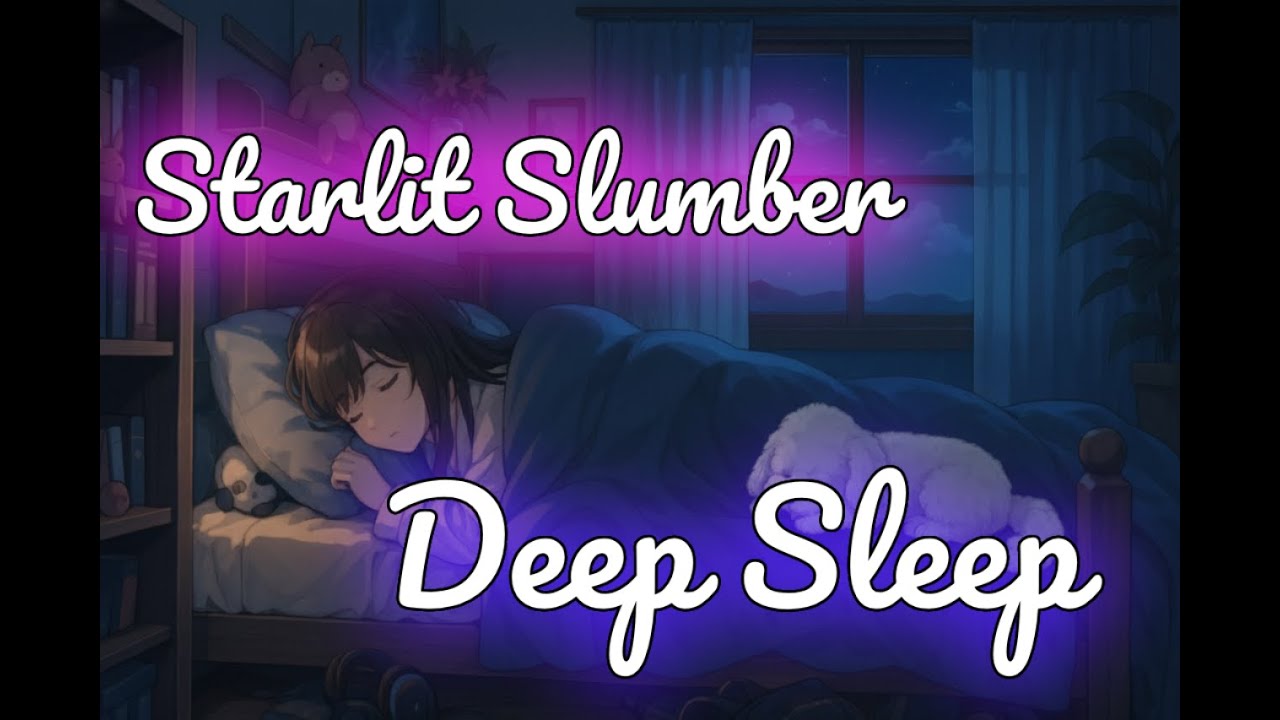Fall Asleep in 3 Minutes 💤 Deep Sleep Lofi 🎶 Starlit Slumber