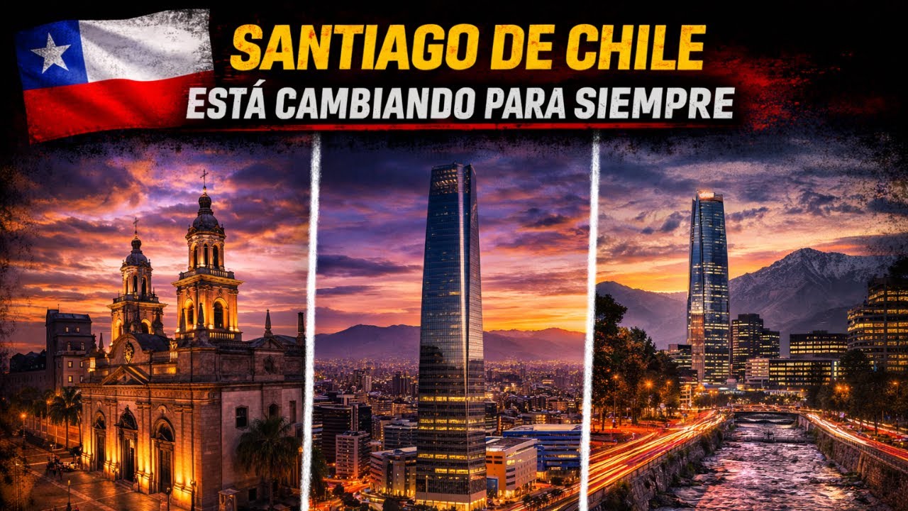 ESTOS SON 5 MEGAPROYECTOS PARA SANTIAGO DE CHILE EN ESTE 2026