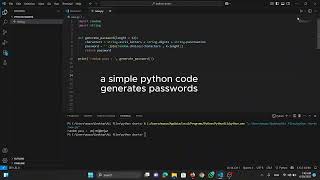 Generate Strong Passwords with Just 5 Lines of Python!