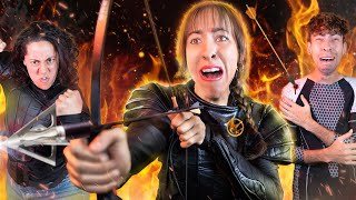 I had to fight my FAMILY in The HUNGER GAMES!